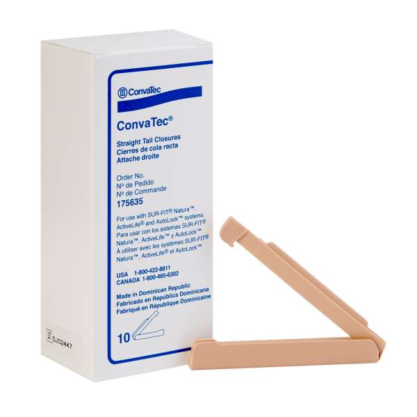 TAIL CLOSURE, DRN POUCH (10/BX) CONVTC Image