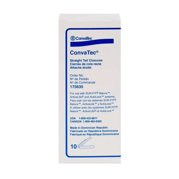TAIL CLOSURE, DRN POUCH (10/BX) CONVTC Image