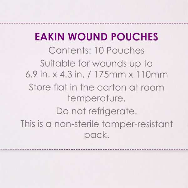 POUCH, FISTULA/WND EAKIN W/DRNATTCH/TAP CLSR (5/PK 2PK/BX) Image