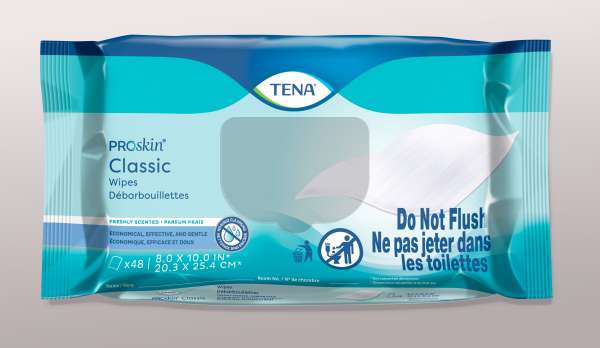 WIPES, CLASSIC TENA PROSKIN 8.0