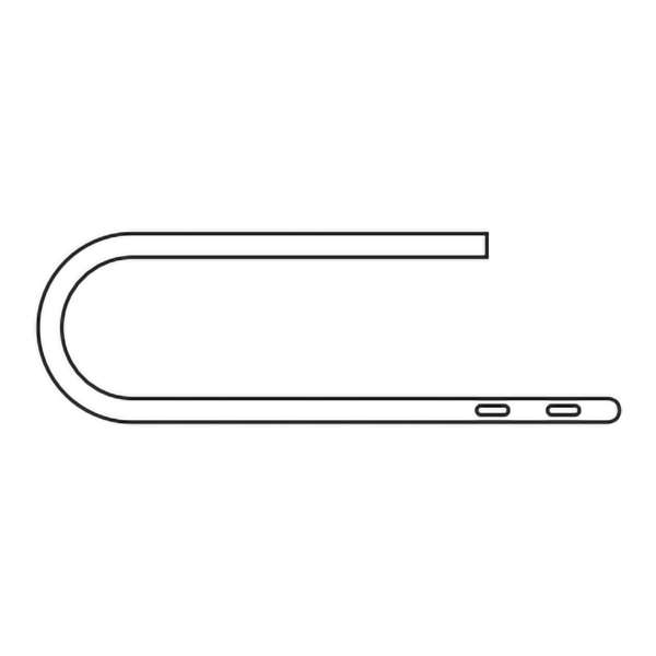 CATHETER, OST CRVD 30FR 18