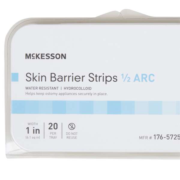 BARRIER, SKIN OSTOMY HALF-ARC(20EA/TR 14TR/CS) Image