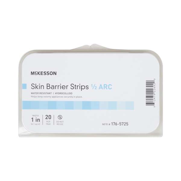 BARRIER, SKIN OSTOMY HALF-ARC(20EA/TR 14TR/CS) Image