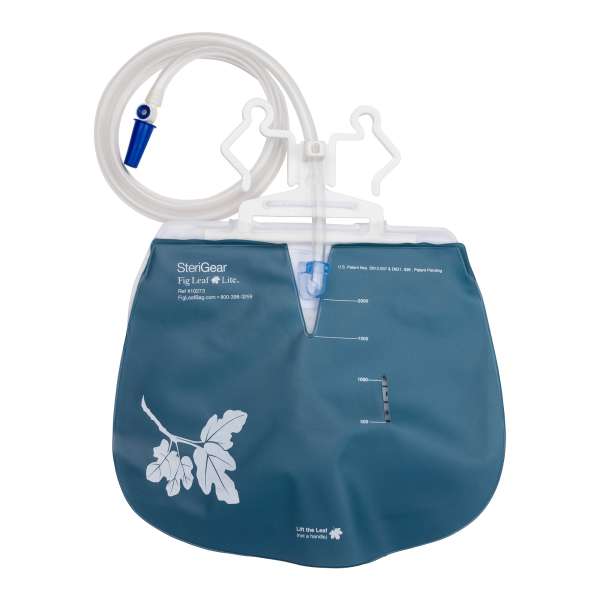 BAG, URO FIG LEAF LITE DRN 2000ML (30/BX) STRGER Image