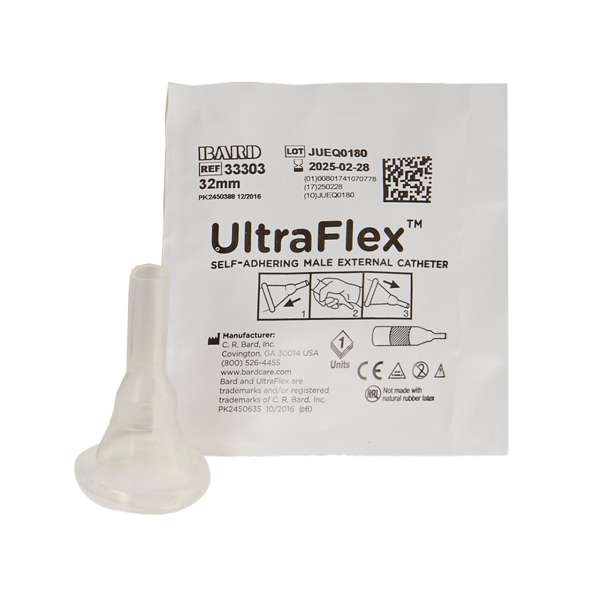CATHETER, ULTRA FLEX EXTERNALSIL ML 32MM (30/BX) RCHMED Image