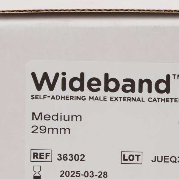 CATHETER, EXTERNAL WIDE BAND ML MED (30/BX) RCHMED Image