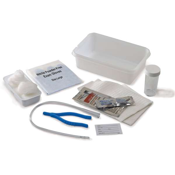CATH TRAY, OPEN SYS VINYL (20/CS) KENDAL Image