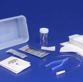 CATHETER TRAY, URETHRAL RED RUBBER 14FR (20/CS) Image