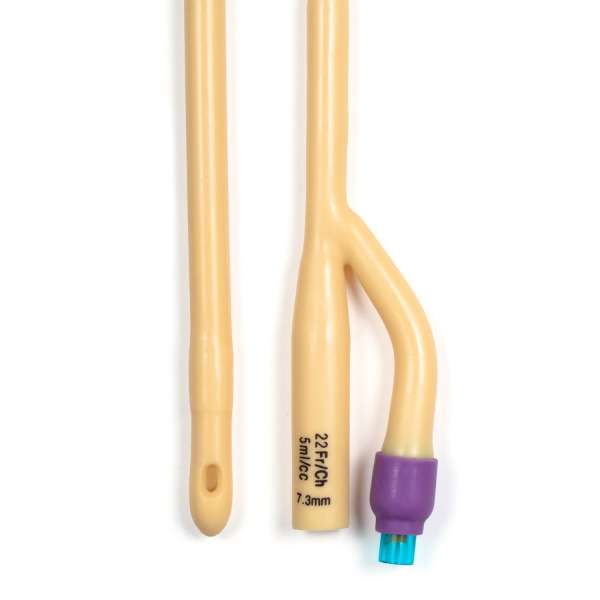 CATHETER, SILICONE COATE 5CC 22FR LTX (10/CS) DYNREX Image