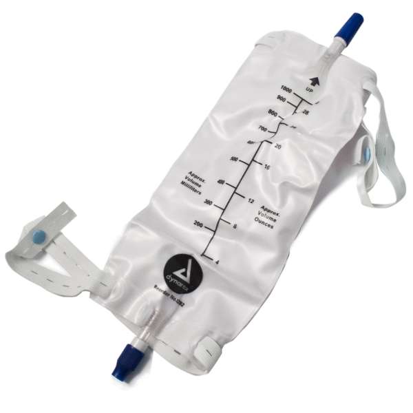 BAG, LEG STR TWIST VLV LG 1000ML (12/BX 4BX/CS) DYNREX Image