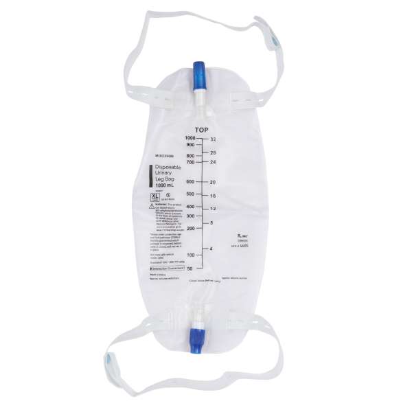 BAG, URINE LEG STR 1000ML (48/CS) MGM16 Image