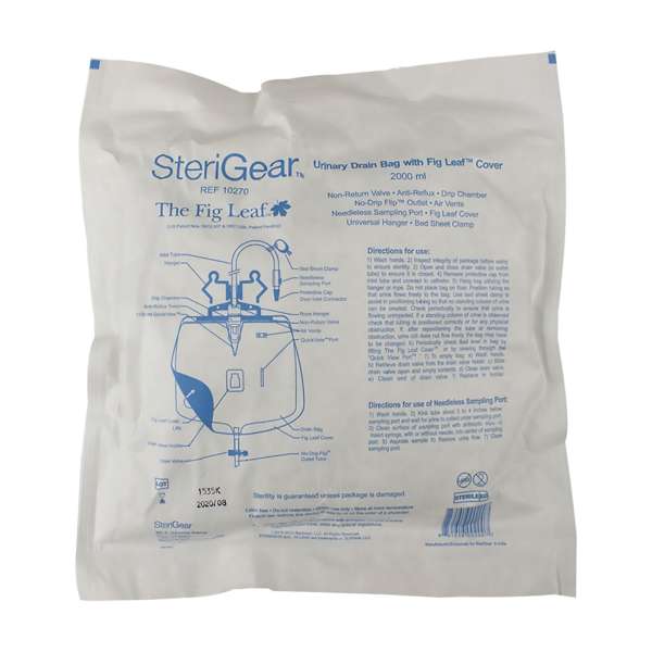 BAG, DRAIN FIG LEAF W/CVR (20/BX) STRGER Image