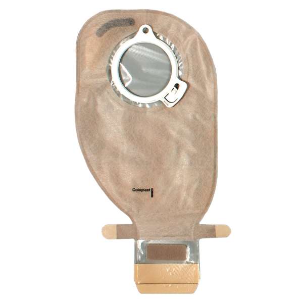 POUCH, OSTOMY DRN 2PC TRANSP LG (10/BX) COLPLT Image