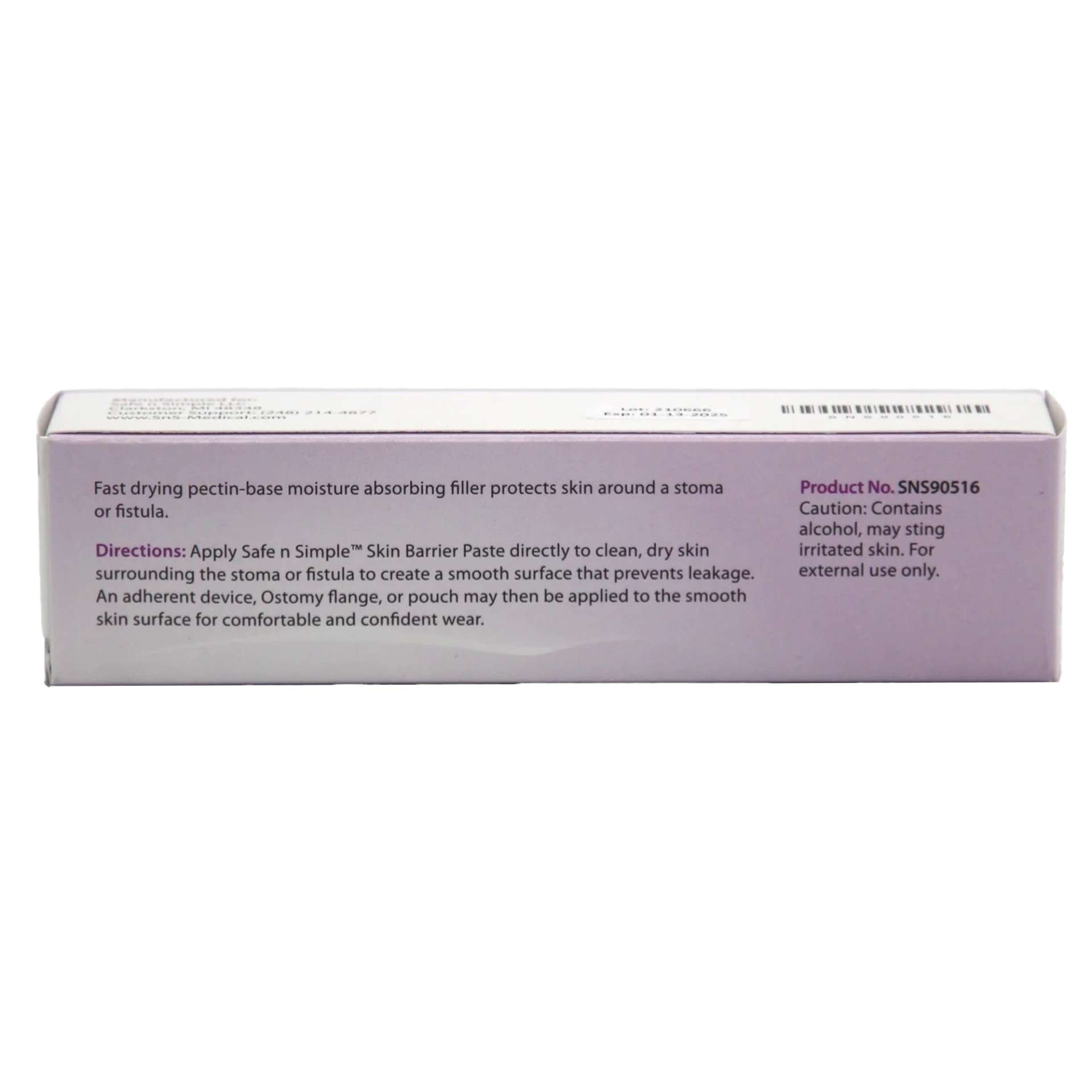 PASTE, OSTOMY SKIN BARRIER 2OZTU (24/CS) SIMPLE Image