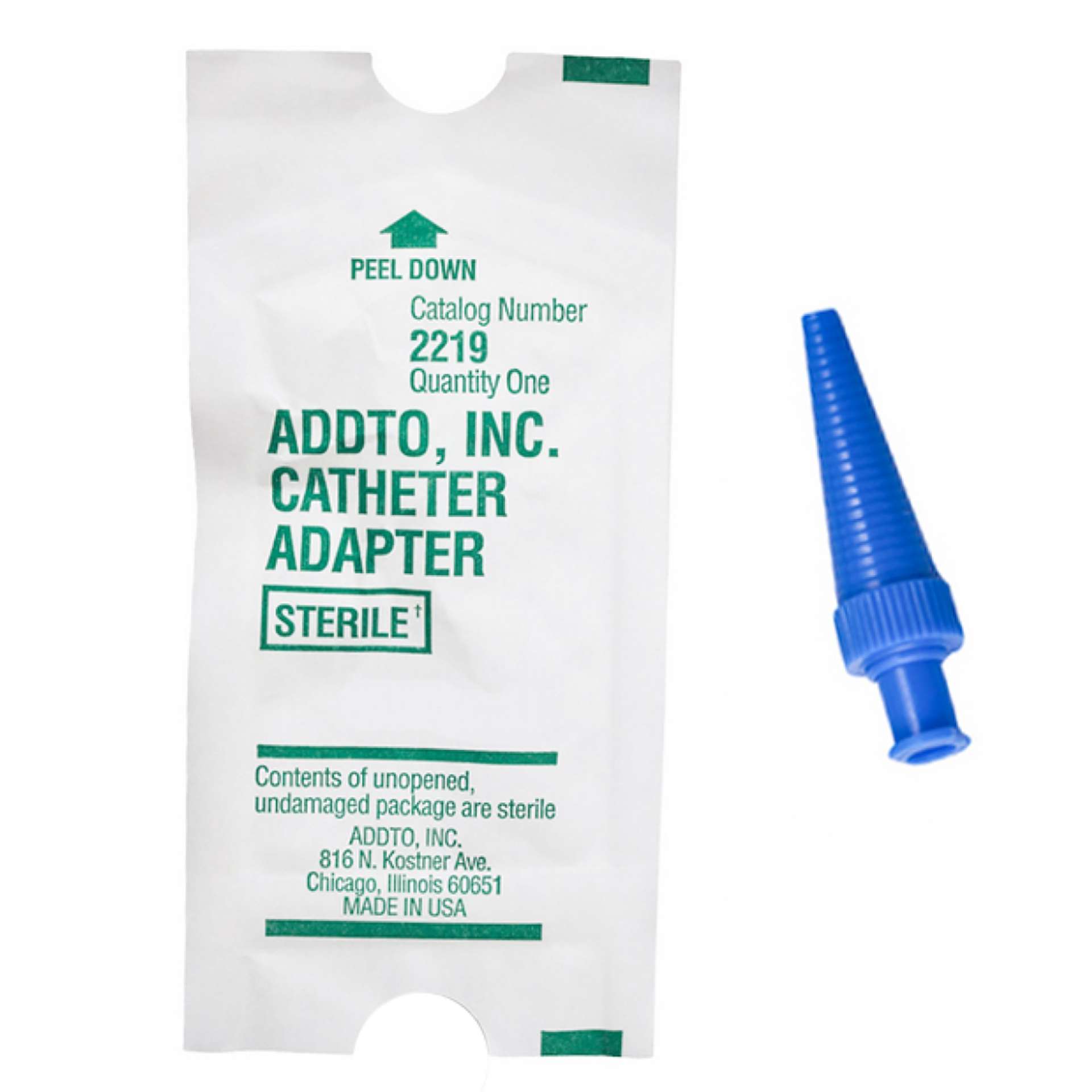 ADAPTER, SYR CATH TIP (100/BX8BX/CS) ADDTO Image