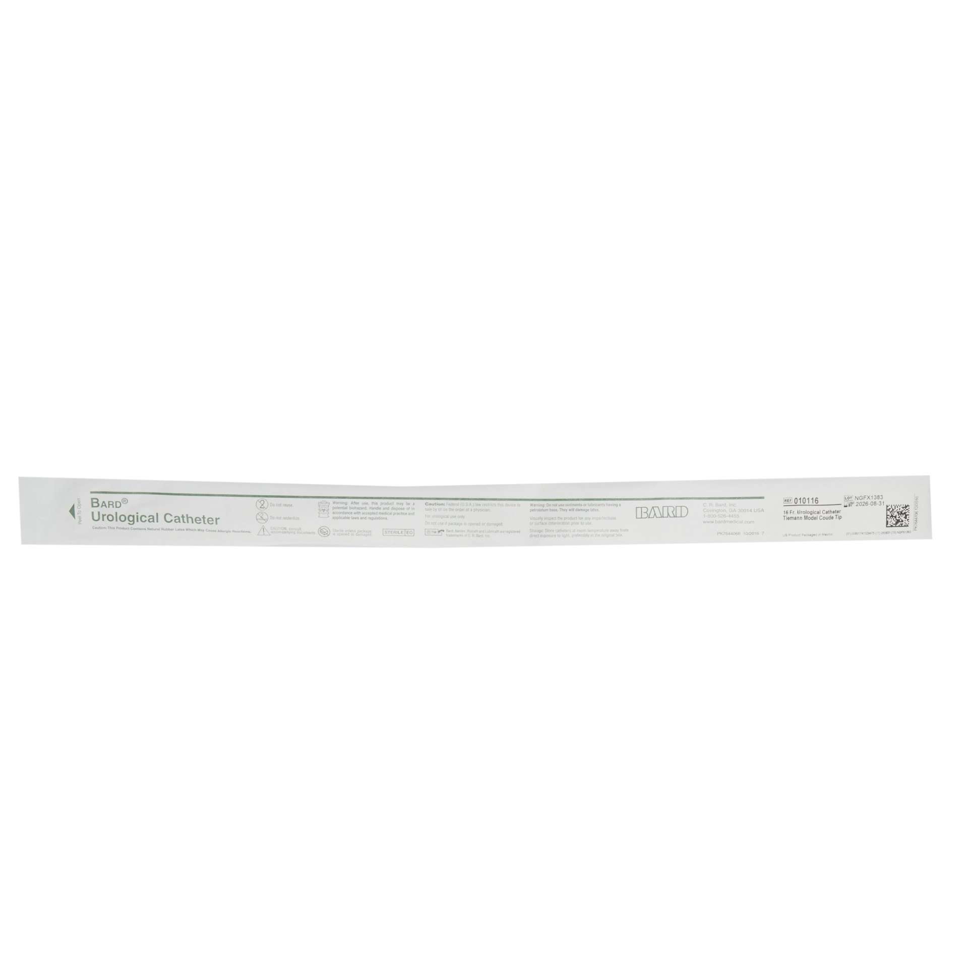 CATHETER, COUDE TIEMAN STR 16FR BARD Image