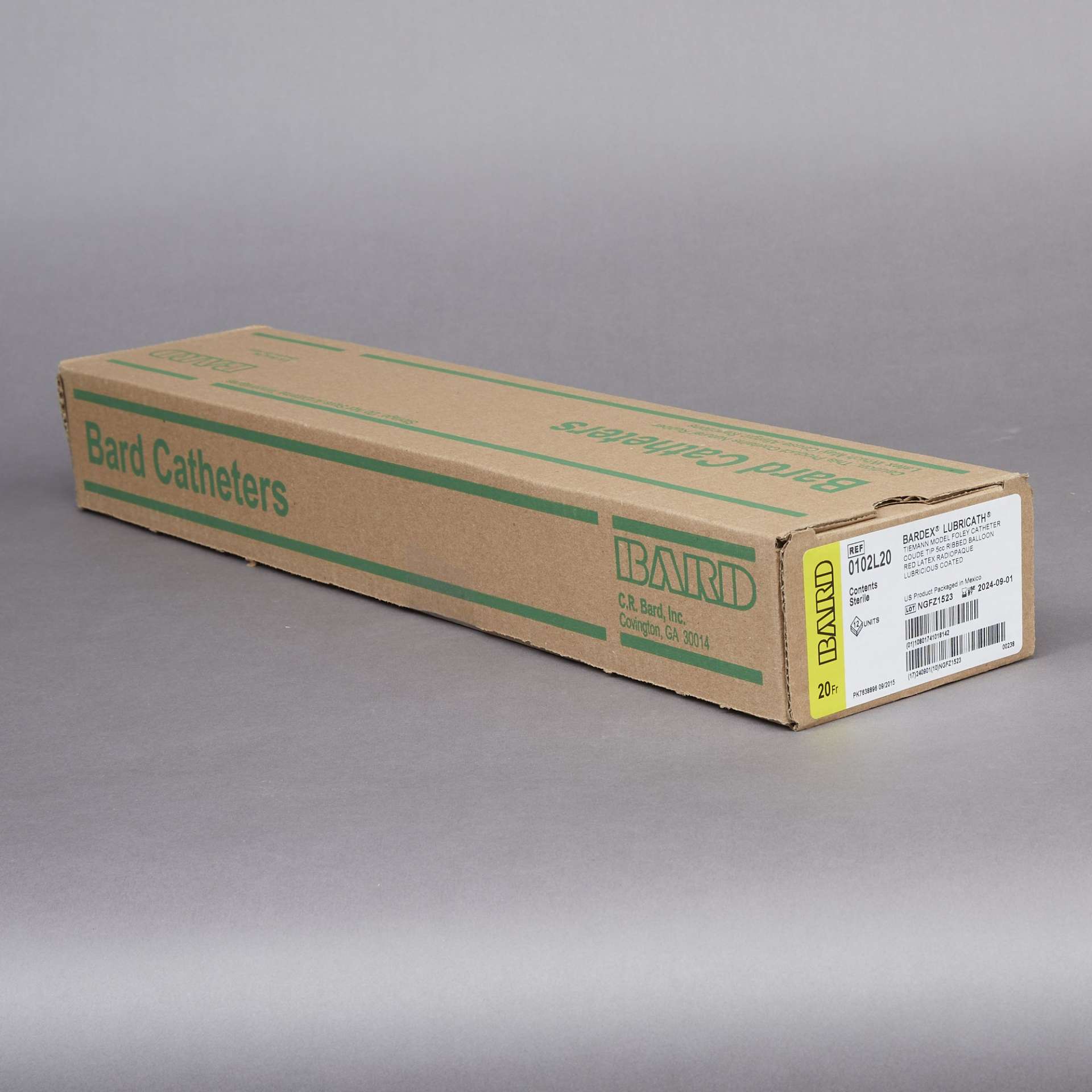 CATHETER, COUDE LTX/TEF 20FR 5CC BARD Image