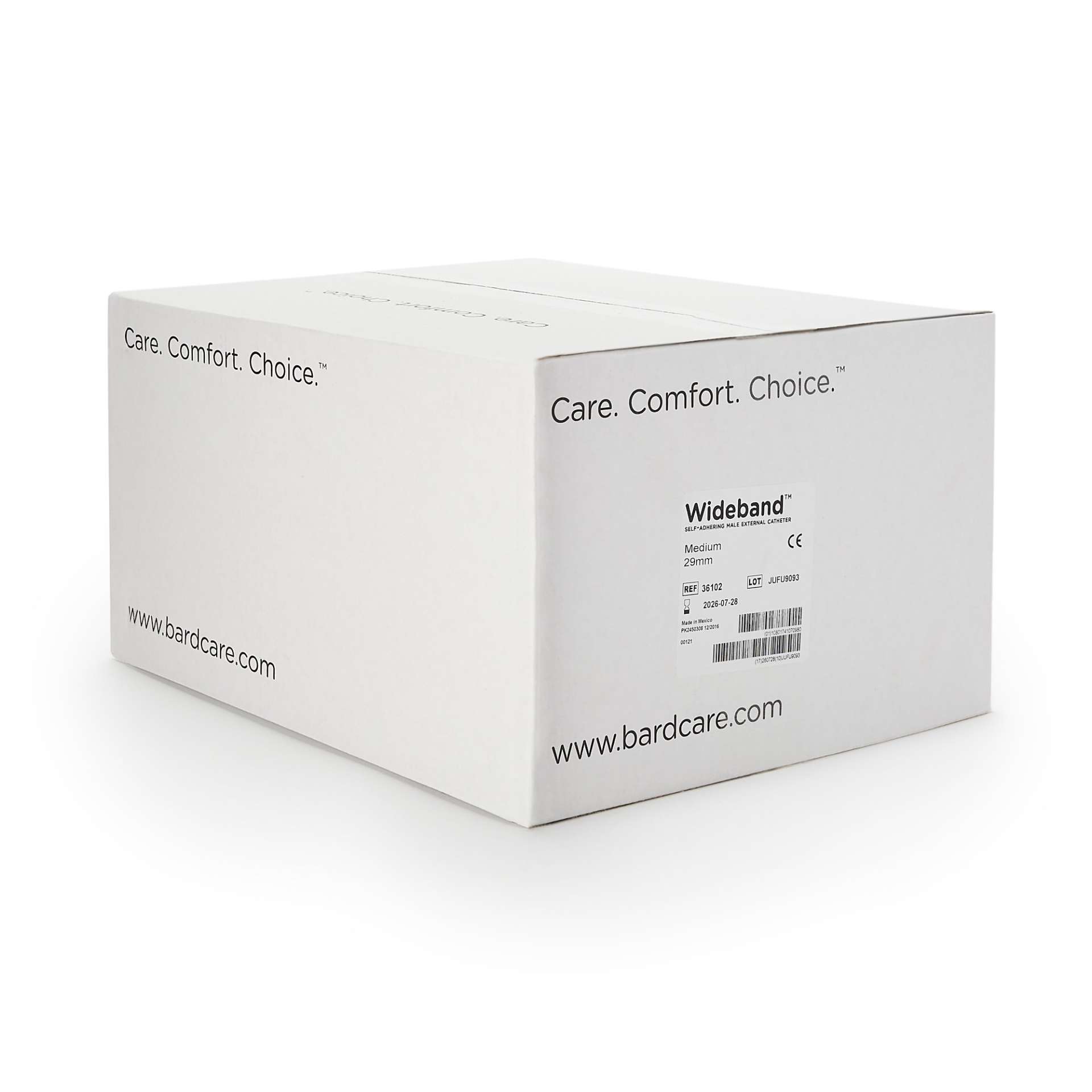 CATHETER, MALE EXTRNL WBAND MED (100/BX) RCHMED Image