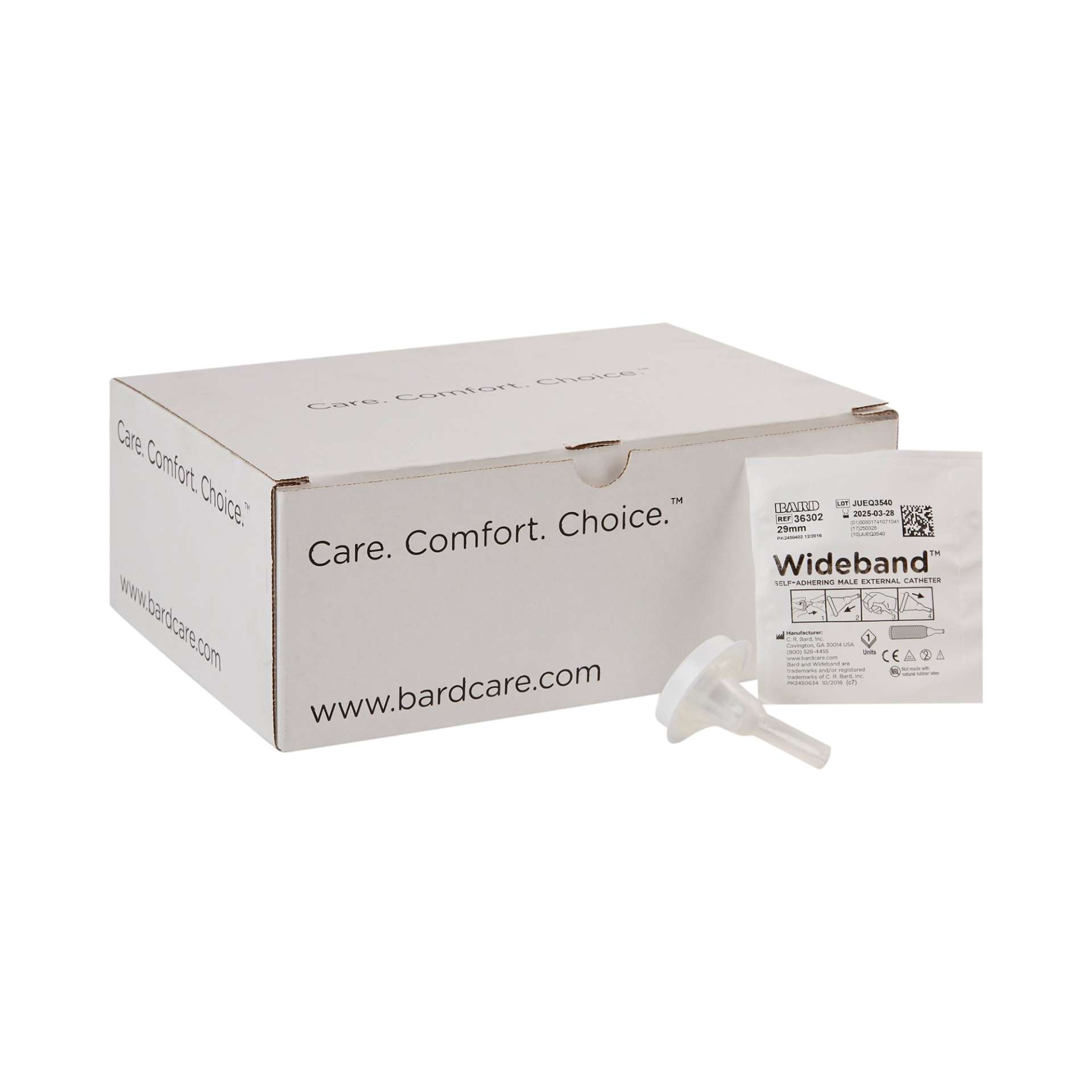 CATHETER, EXTERNAL WIDE BAND ML MED (30/BX) RCHMED Image