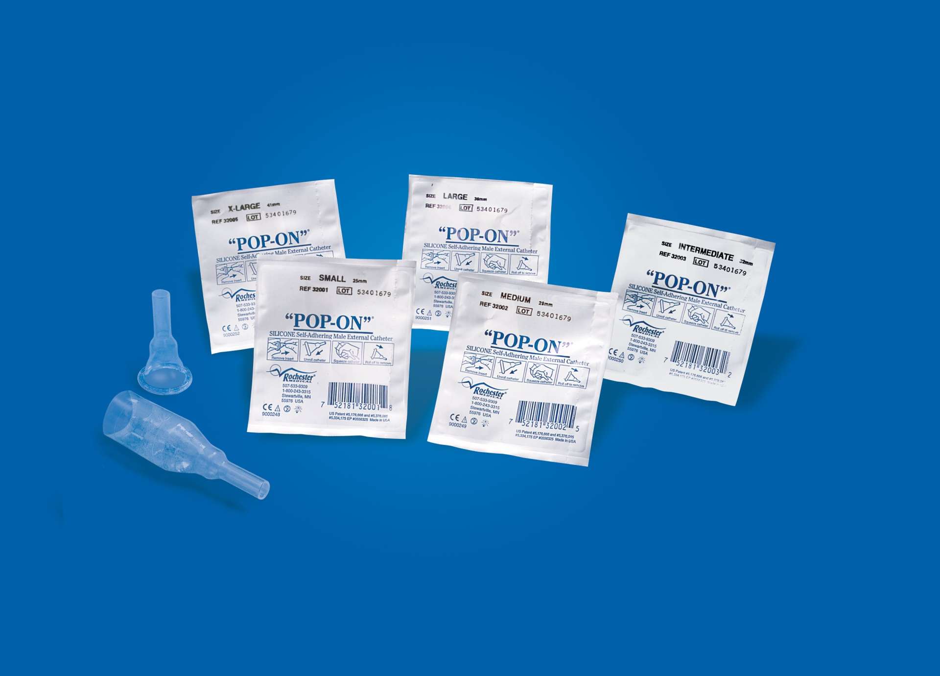 CATHETER, POP-ON EXTERNAL ML SM (100/BX) RCHMED Image