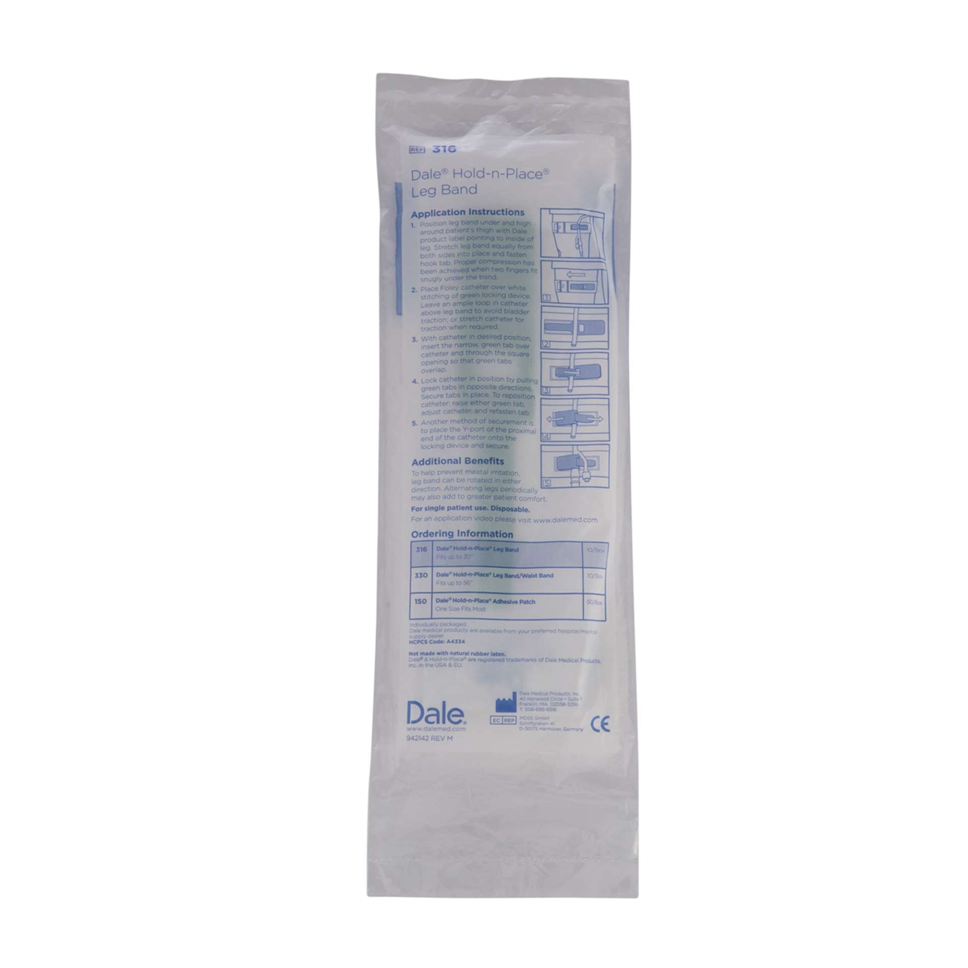 HOLDER, CATHETER LEG STRAP (10/BX) Image