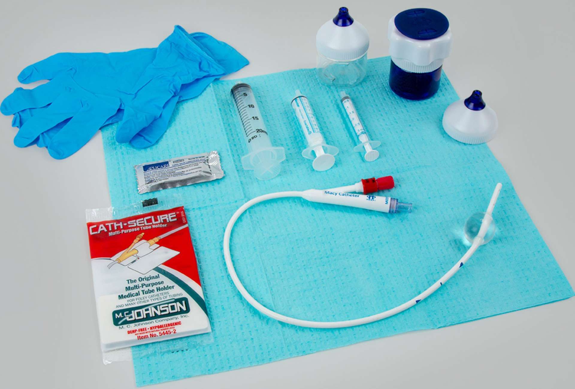KIT, CATHETER CARE BEDSIDE MACY W/LIQUIPILL GRINDER (10/BX) Image