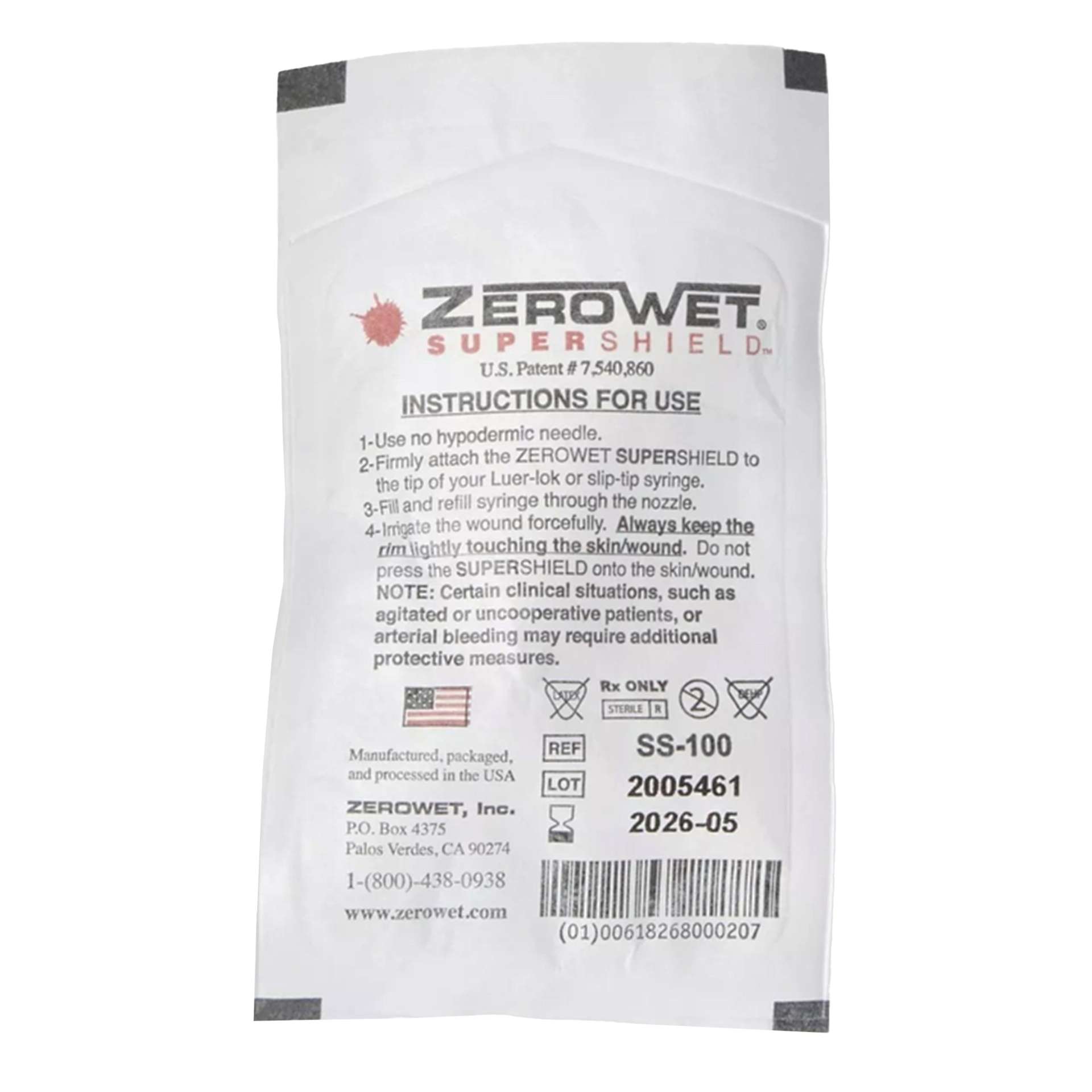 SHIELD, SPLASH ZEROWET (50/CS) Image