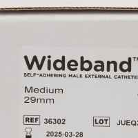 CATHETER, EXTERNAL WIDE BAND ML MED (30/BX) RCHMED Image