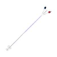 CATHETER, FOLEY 2WAY DUAL-BALL DUETTE SIL 100% 18FR (10/BX) Image