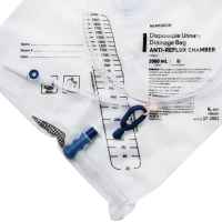 BAG, URINARY DRAIN ANTIRFLX 2000ML (1/EA 20EA/CS) MGM16 Image