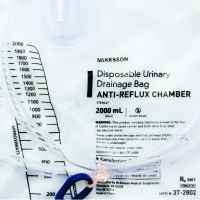 BAG, URINARY DRAIN ANTIRFLX 2000ML (1/EA 20EA/CS) MGM16 Image