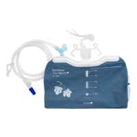BAG, CATHETER W/PRIVACY COVERSF/LOW HT BEDS 2000ML (20/BX) Image